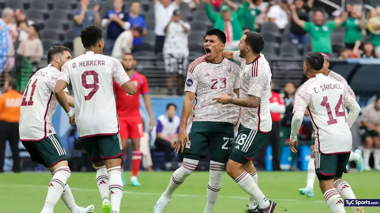 RESPIRA Diego Cocca: México venció a Panamá y se ubicó en el podio de la Nations League - TyC Sports