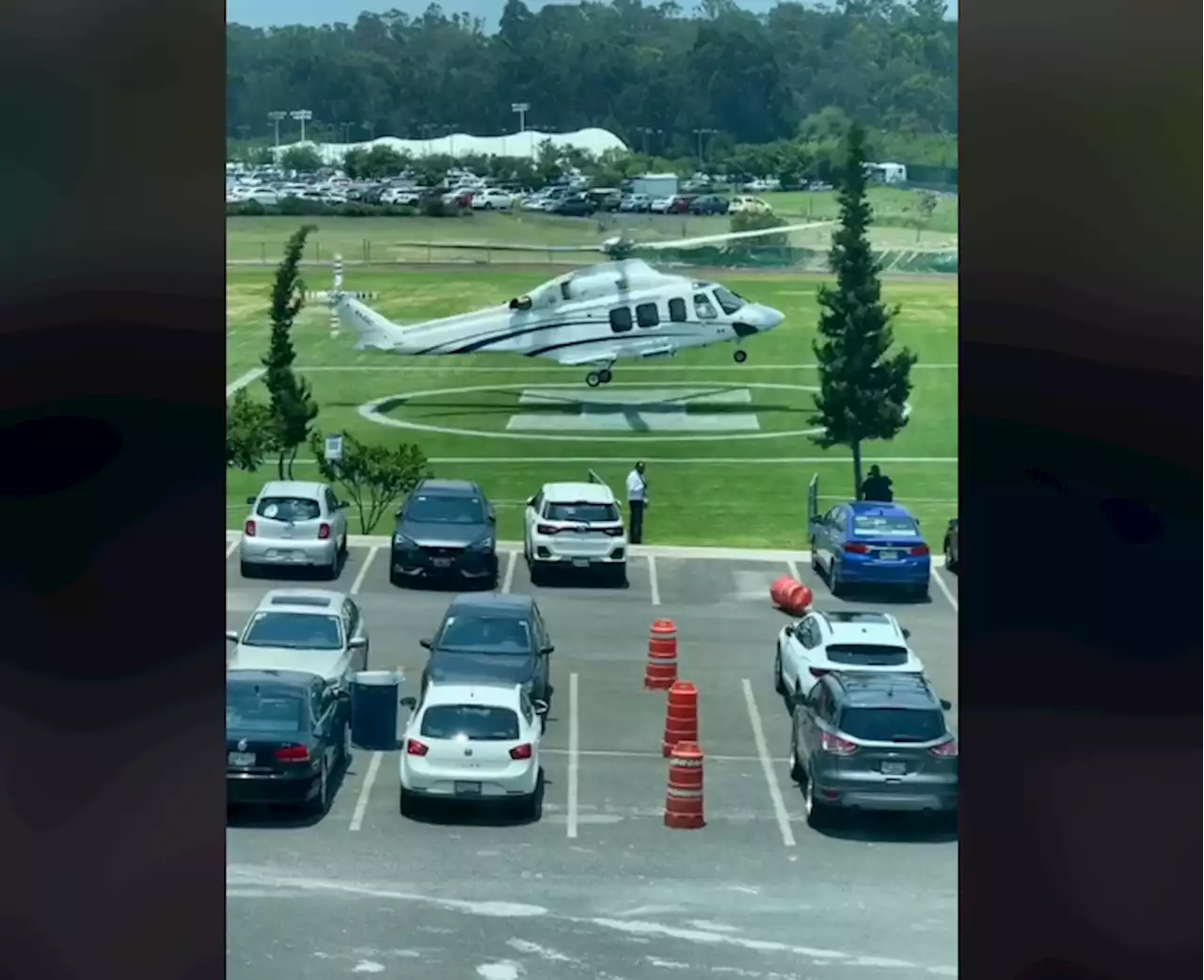 ‘Si la colegiatura incluye helipuerto, hay que utilizarlo’, estudiante del Tec de Monterrey llegó en helicóptero