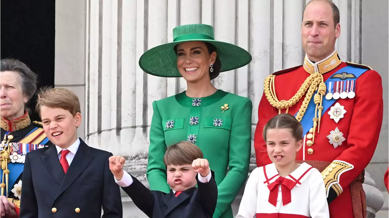 Trooping the Colour, Louis di Cambridge con le sue facce buffe conquista tutti: le foto