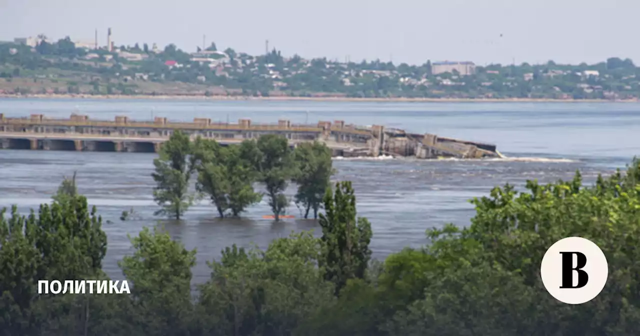 Белый дом пока не делает выводов о причинах разрушения плотины Каховской ГЭС