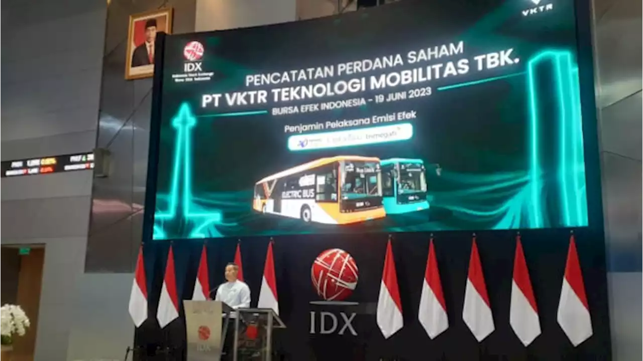 Resmi IPO, VKTR Jadi Pionir Perusahaan Bus dan Truk Listrik yang Melantai di BEI