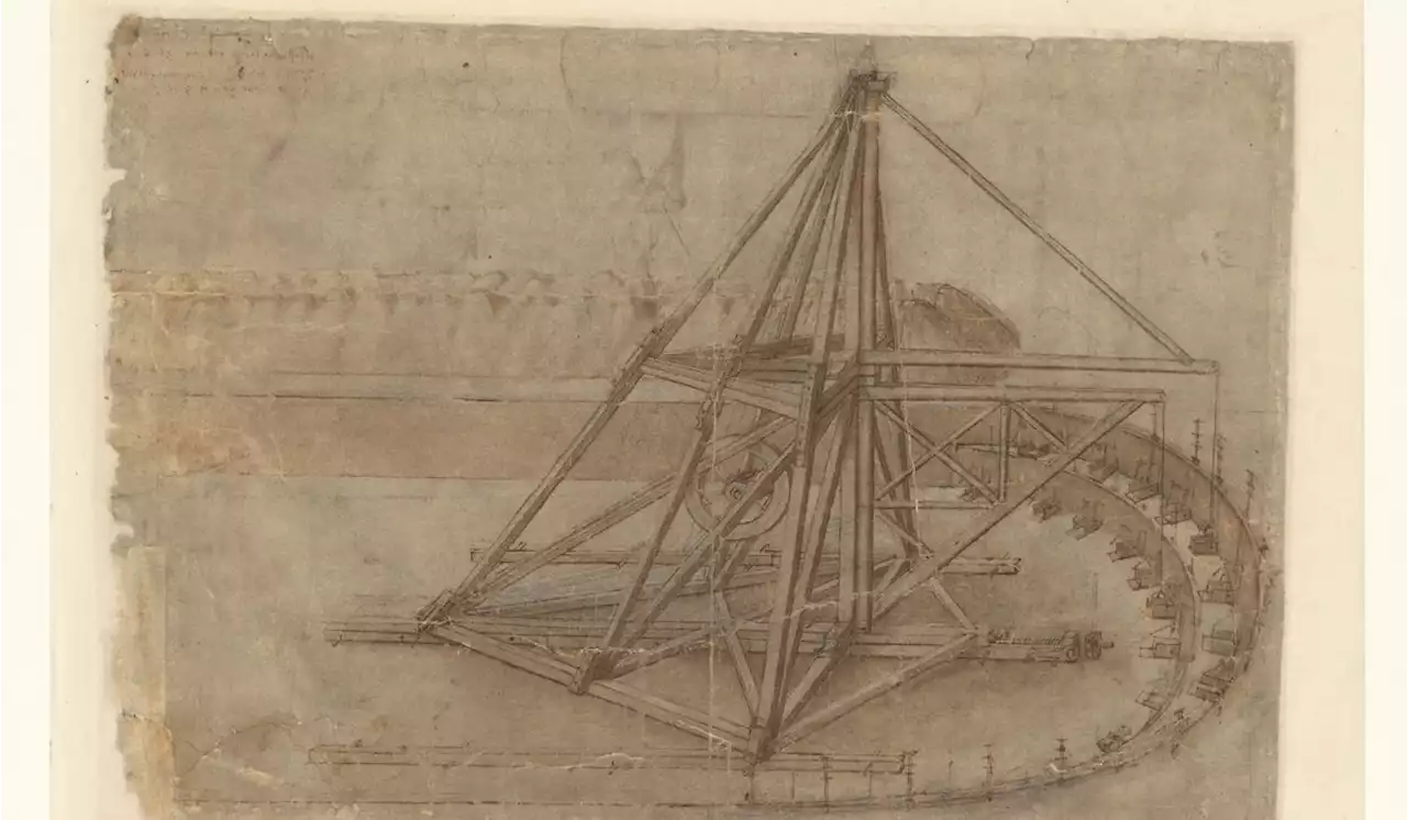 Da Vinci drawings to make U.S. debut at MLK library