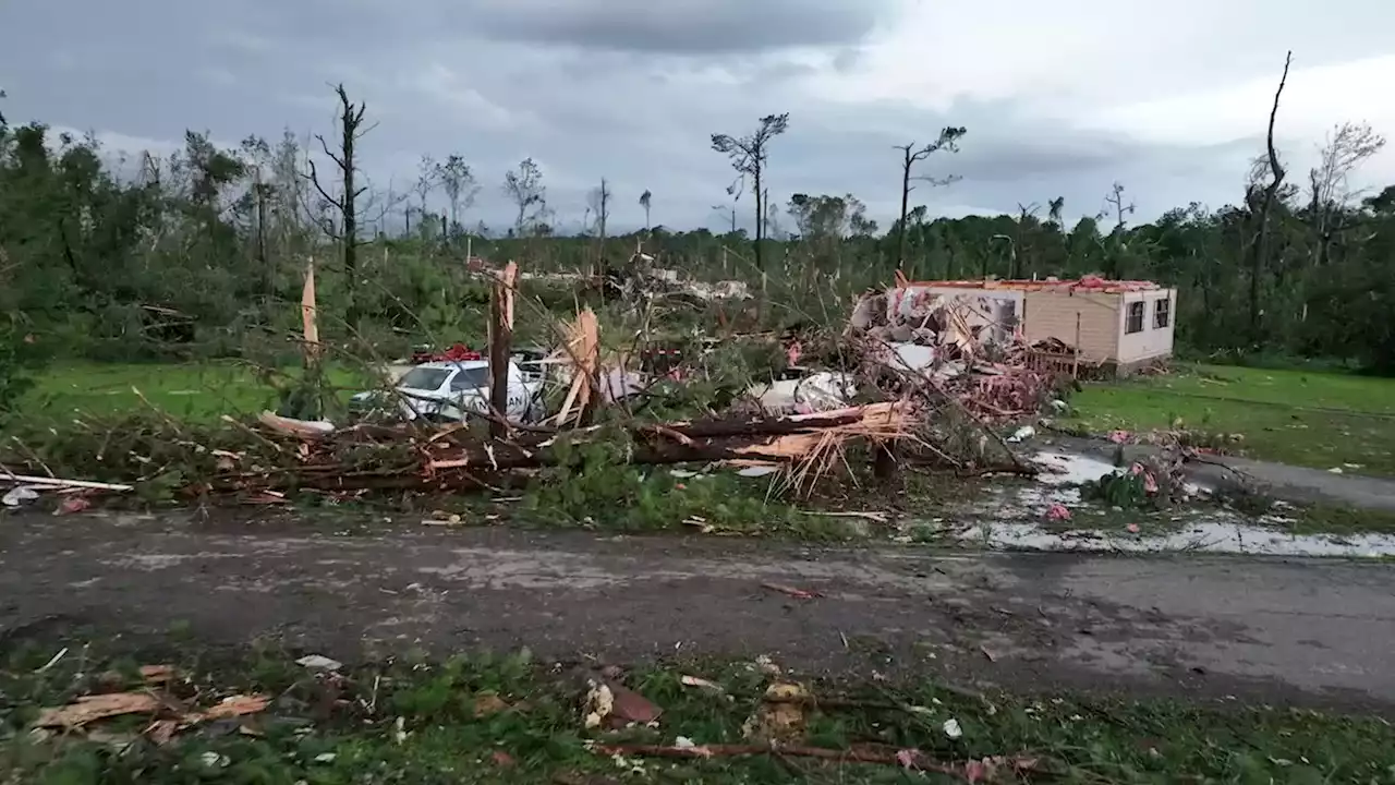 Watch: First Look At Mississippi Tornado Destruction - Videos from The Weather Channel