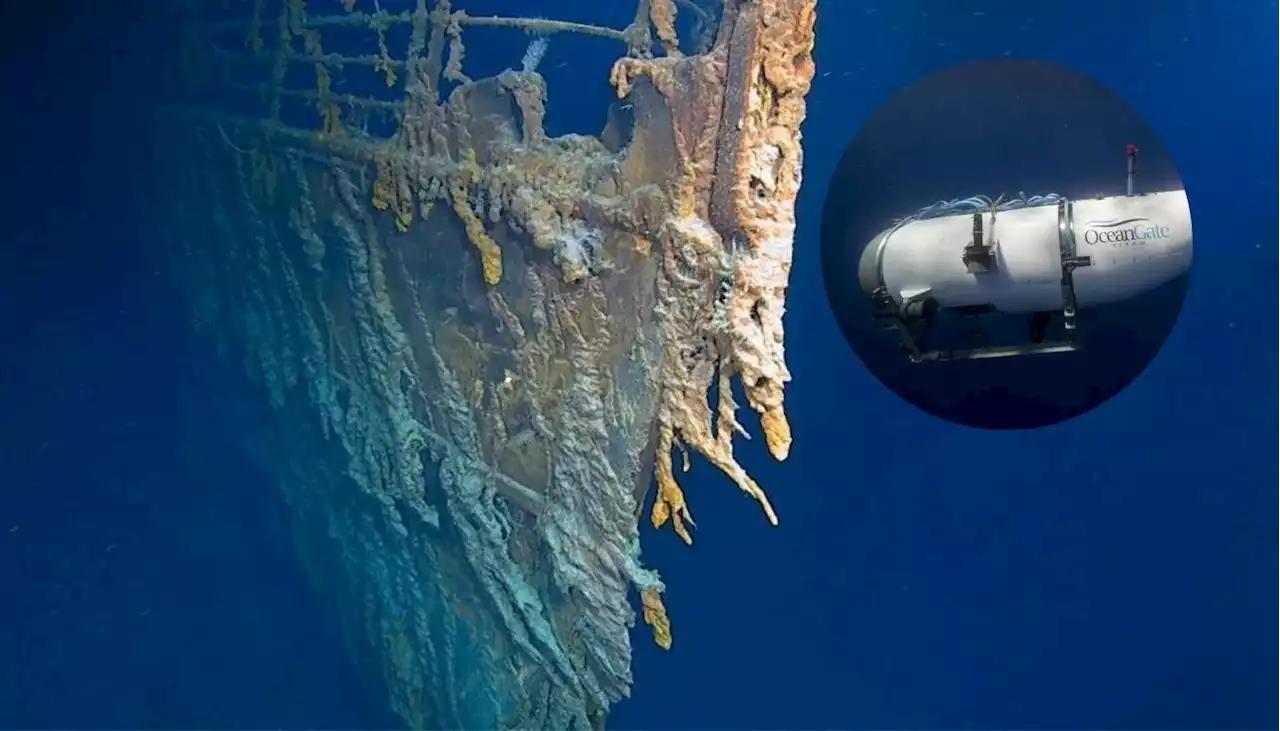 Desaparece submarino con cinco turistas que iban a ver los restos del Titanic