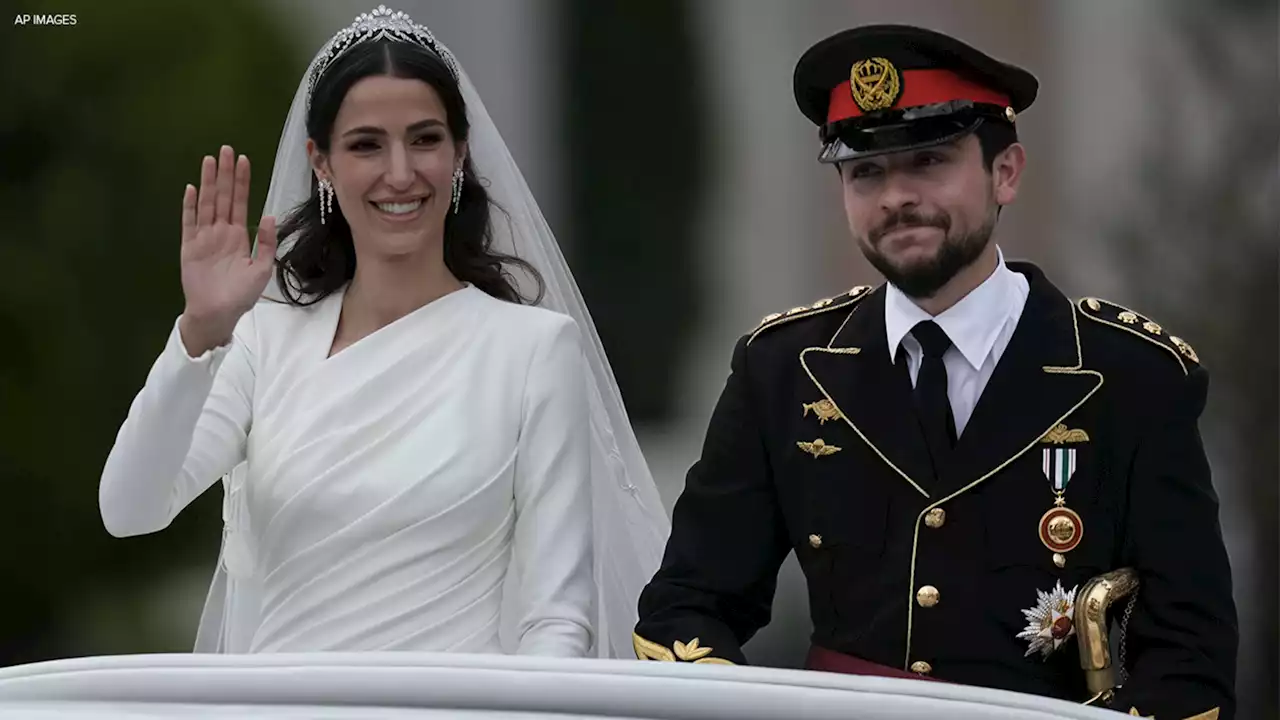 Jordan's crown prince weds scion of Saudi family in ceremony packed with stars and symbolism