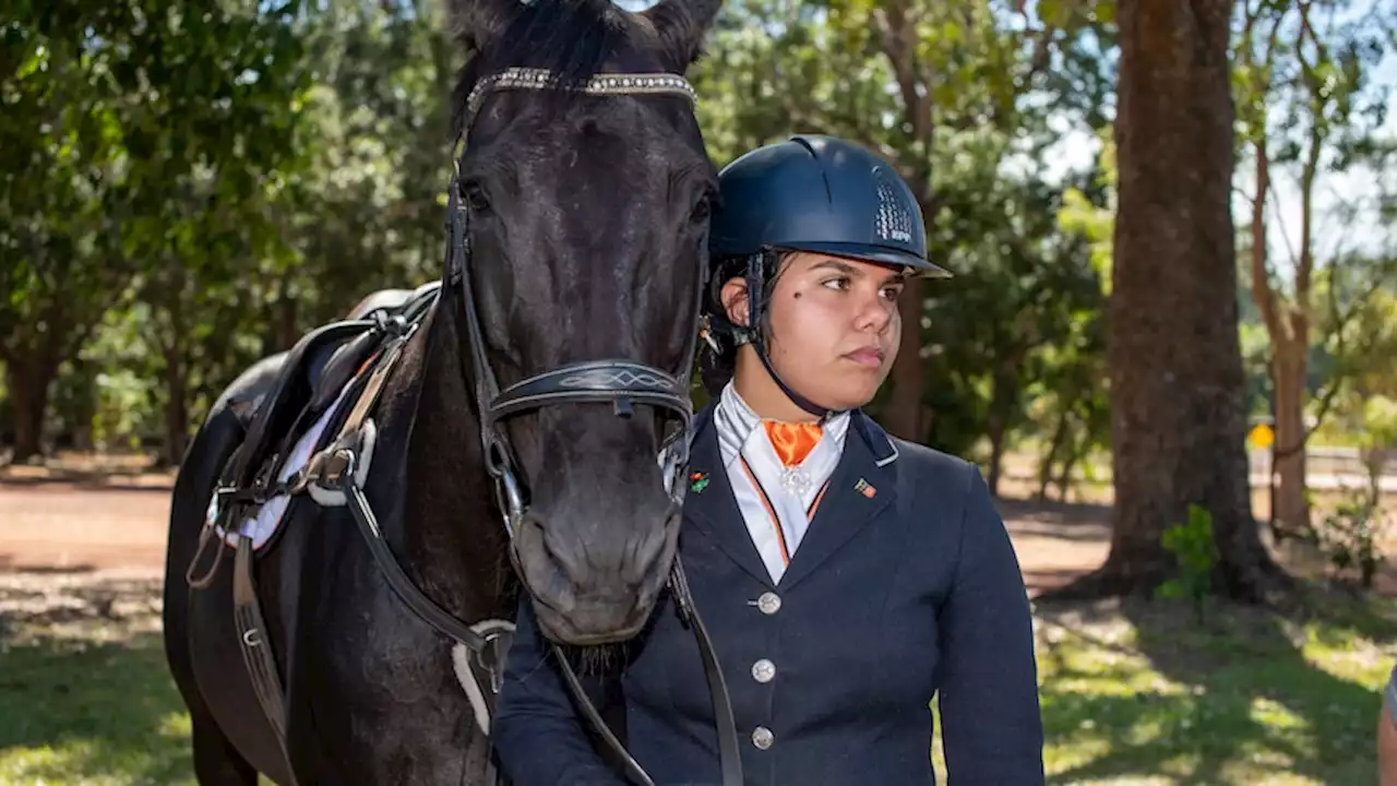 Lalwa's grandmother gave her her first horse. Now she's about to make riding history