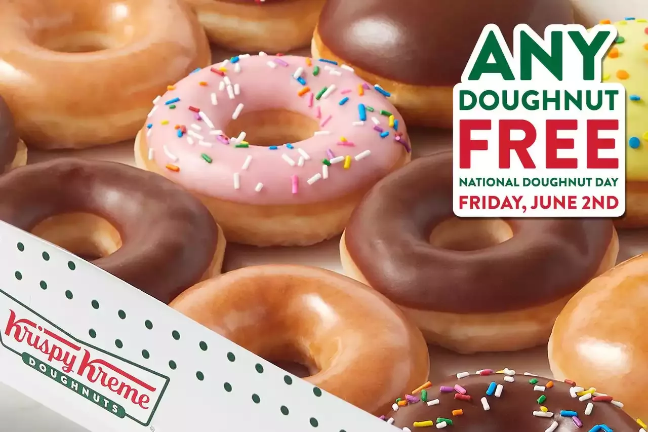 National Donut Day 2023 Dunkin Krispy Kreme Giving Away Free Donuts Friday United States 1405