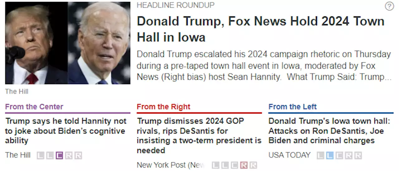 Donald Trump, Fox News Hold 2024 Town Hall in Iowa