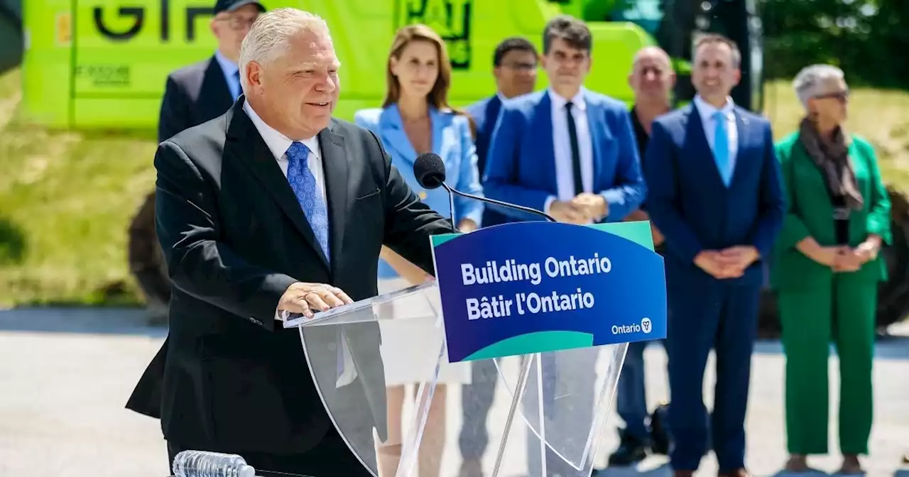 Ontario stepping up in 'massive, massive way' to ensure Stellantis plant, premier says