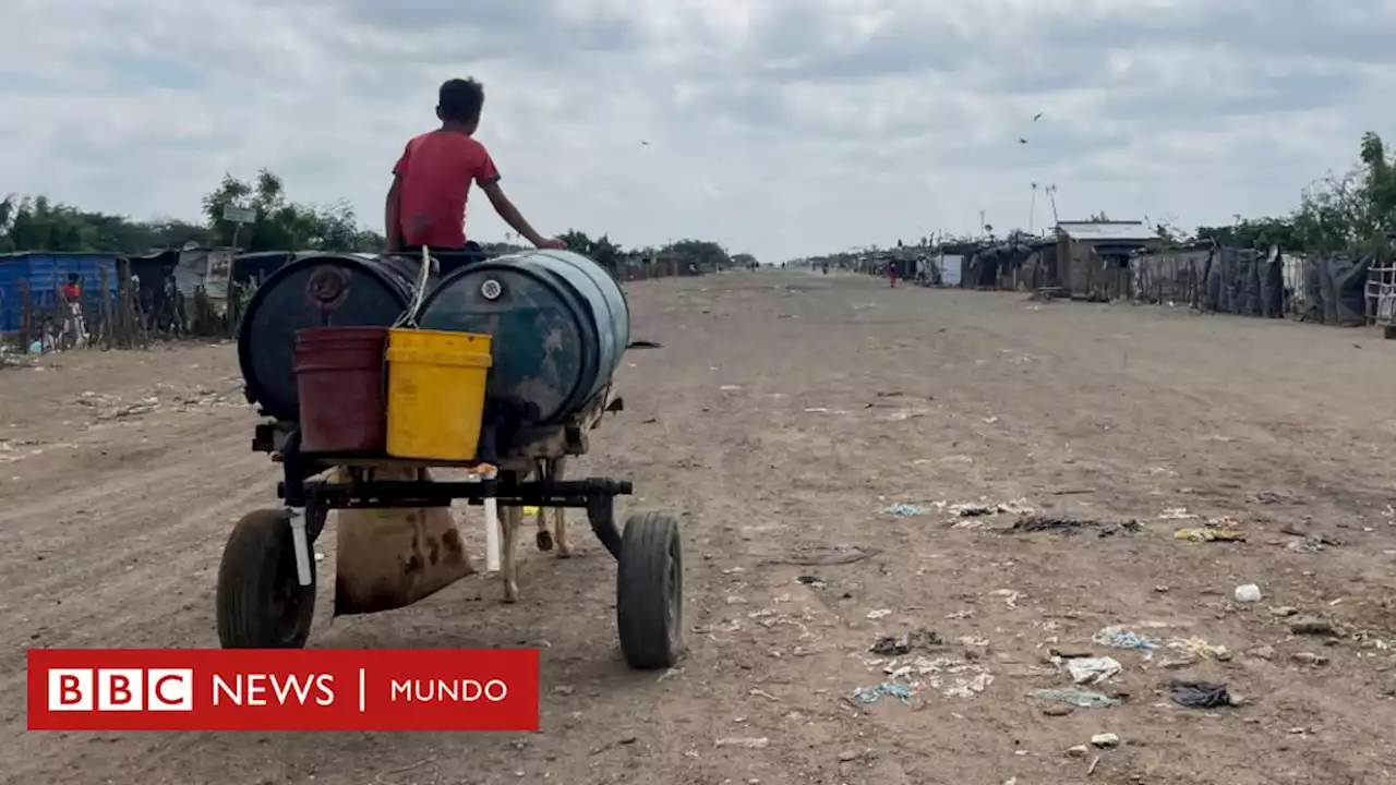 La Pista, el antiguo aeropuerto en Colombia donde se refugian miles de venezolanos - BBC News Mundo