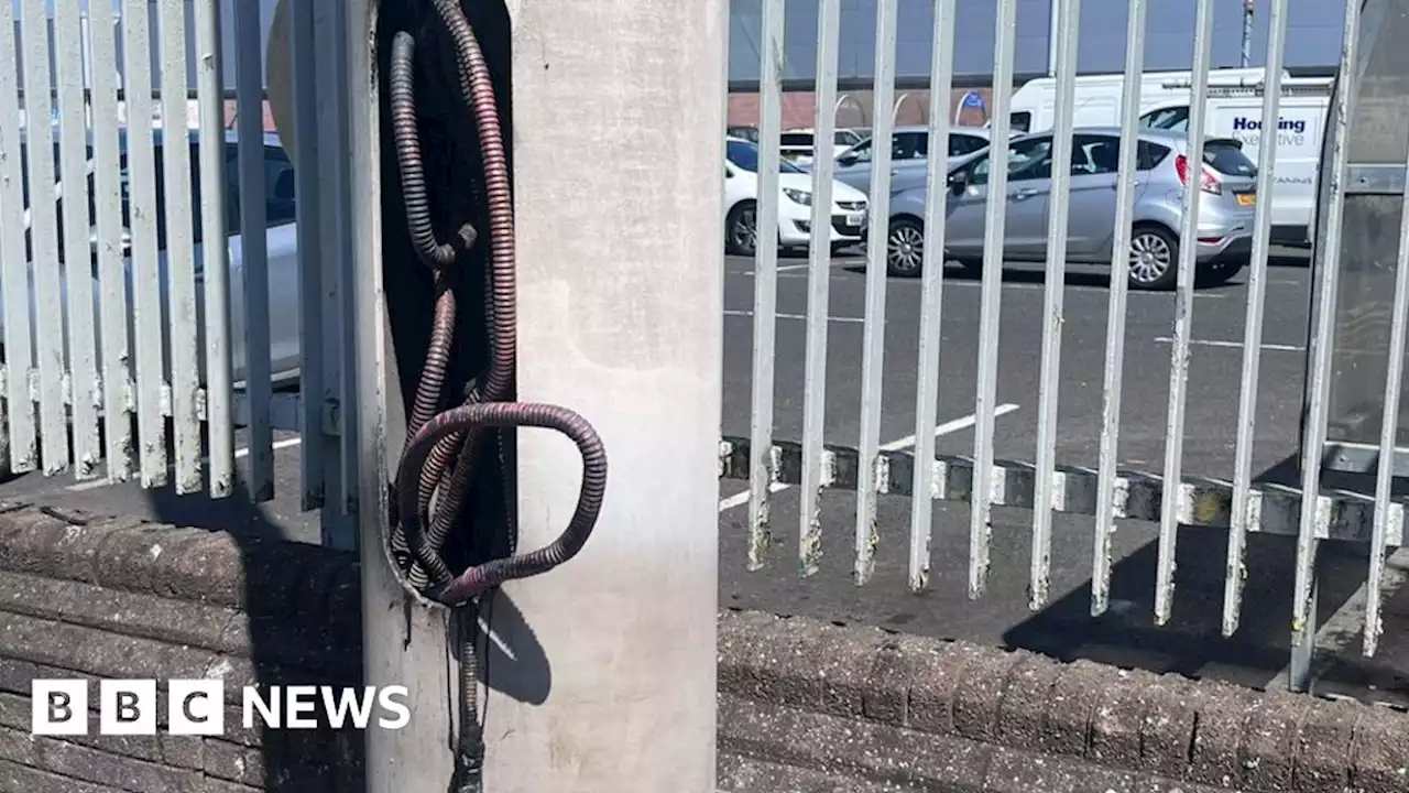 Belfast: Phone masts and electricity boxes set on fire