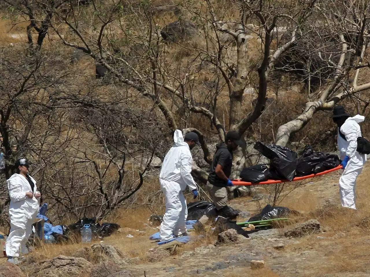 Authorities in western Mexico find dozens of bags with human remains