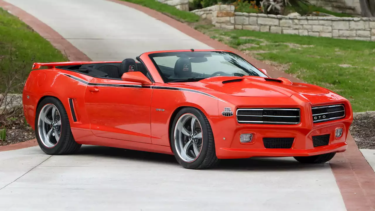 6T9 GTO Convertible Is A 2013 Chevy Camaro Masquerading As A Pontiac Judge | Carscoops