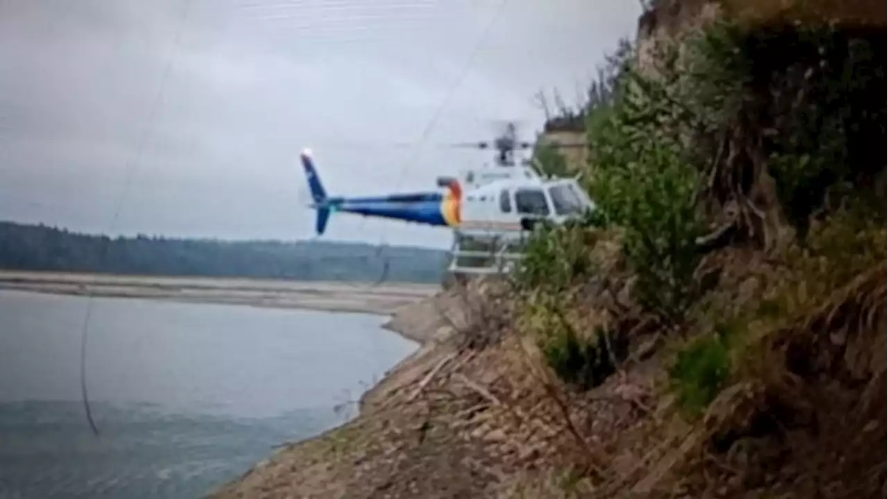 Missing Alberta woman, 78, rescued by helicopter after 4 days in the woods | CBC News