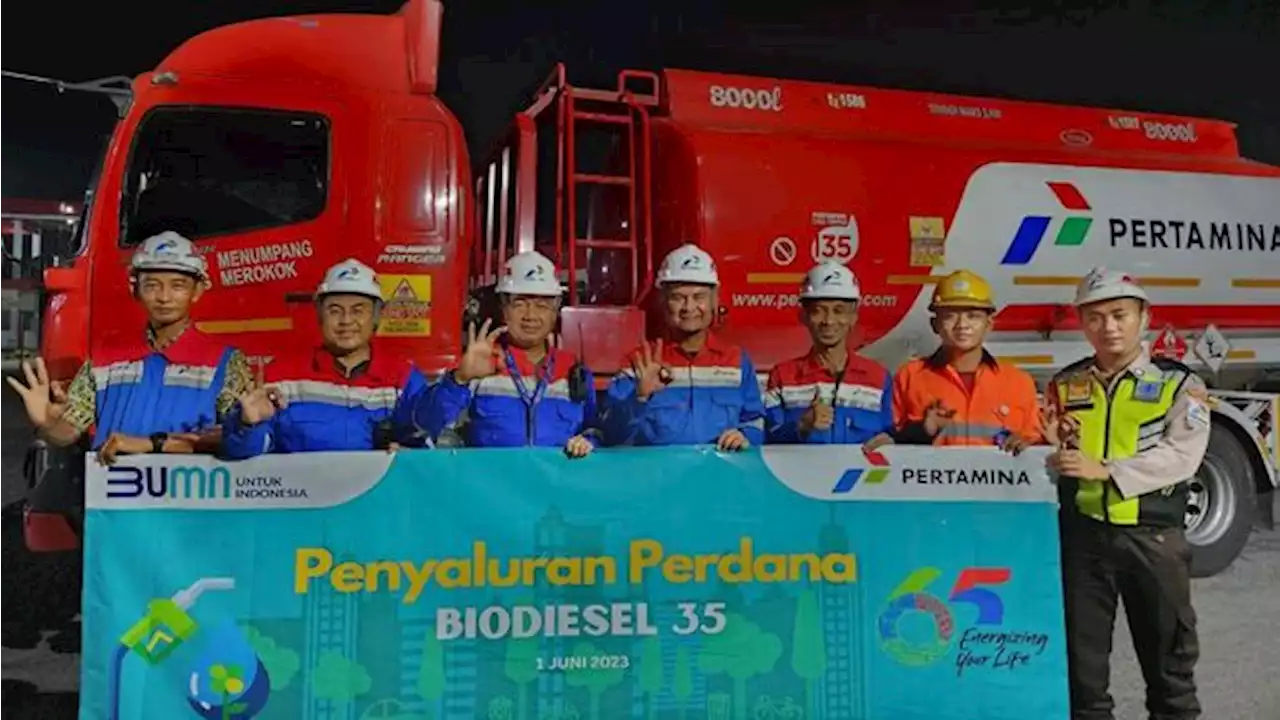 Pertamina Salurkan Perdana Biosolar 35% di Jawa Bagian Barat