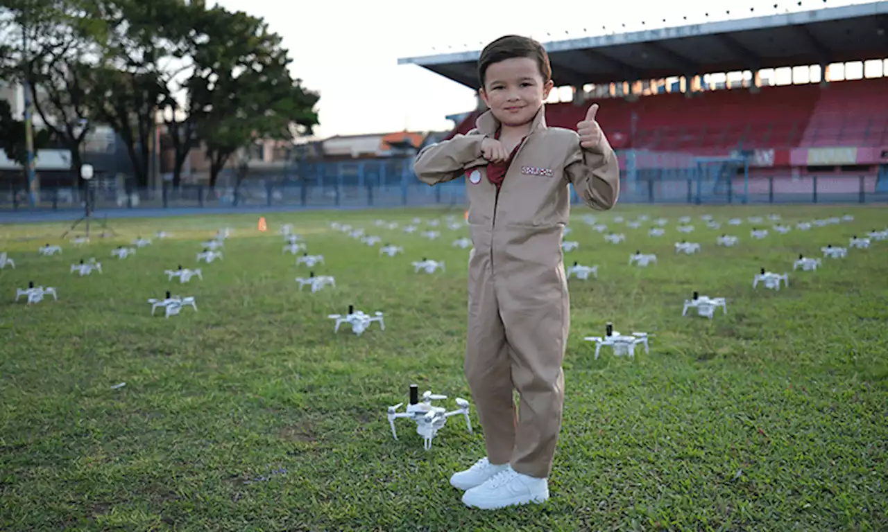 Young drone operator Gordon ushers in a new generation of Promil-gifted kids