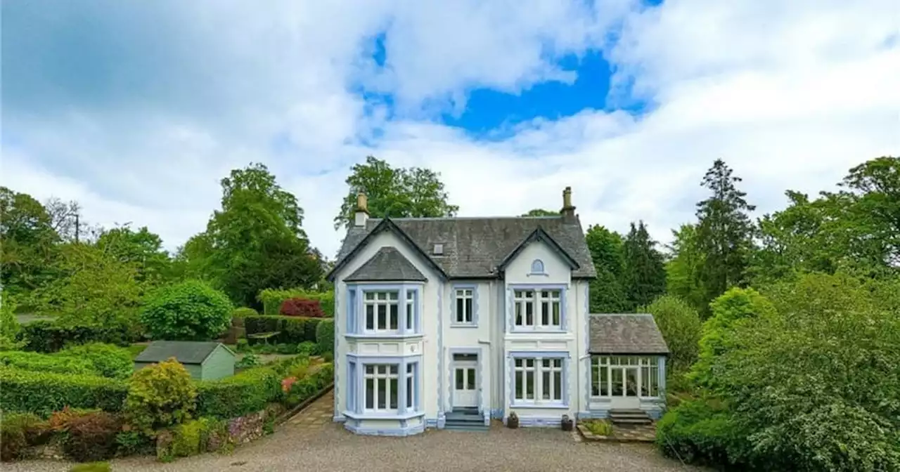 Inside one-of-a kind 1700s Scottish villa for sale with 'magnificent' garden