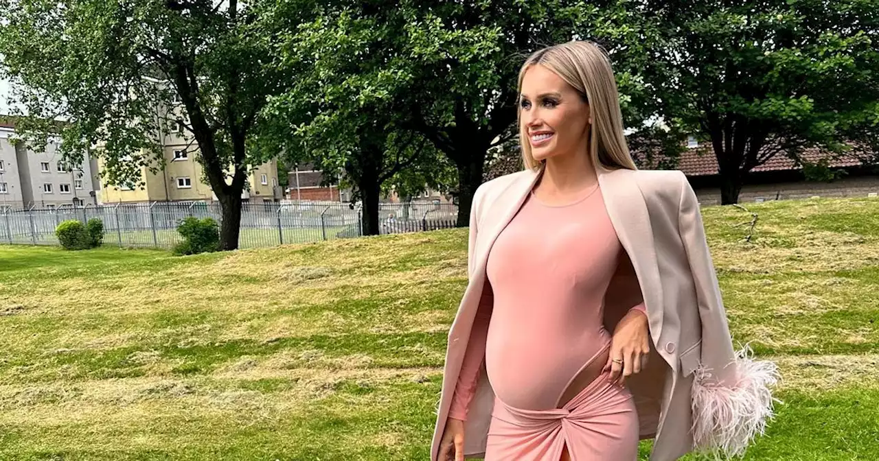 Laura Anderson says she's 'having a meltdown' as she enters her third trimester