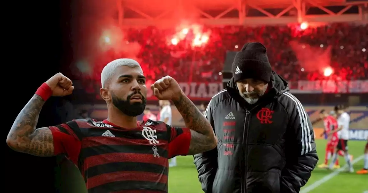 Gabigol ante las críticas: 'Sampaoli tiene el ADN de Flamengo'