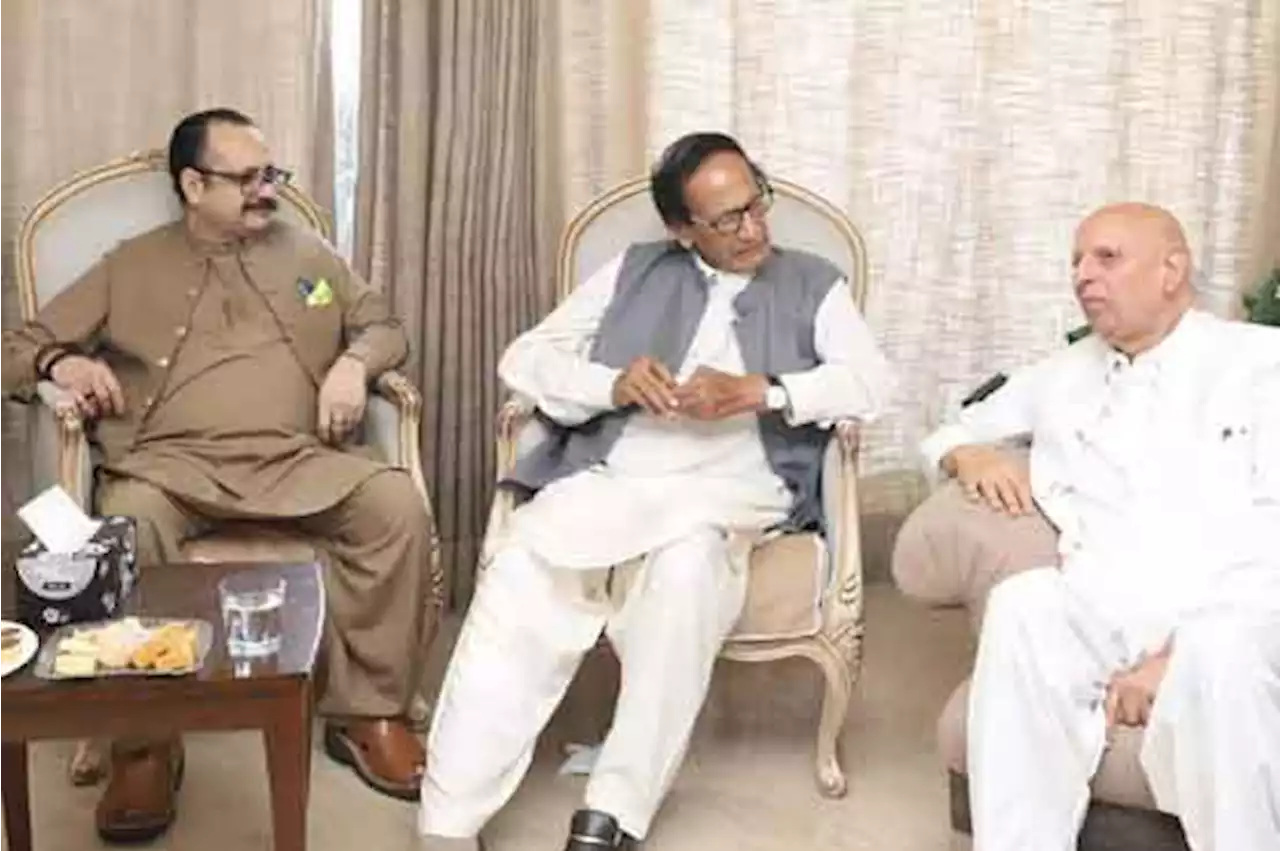 منحرف پی ٹی آئی اراکین کی بڑی تعداد میرے ساتھ ہے، تنویر الیاس کی چودھری شجاعت سے گفتگو