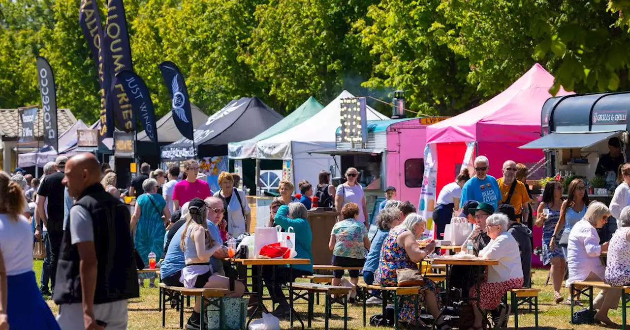 Prices and stalls at Southport Food and Drink festival