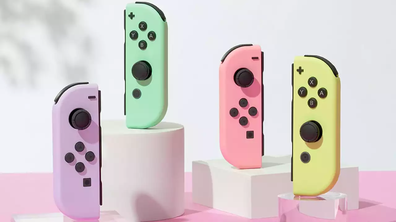 Nintendo reveals cool pastel Switch Joy-Con colours