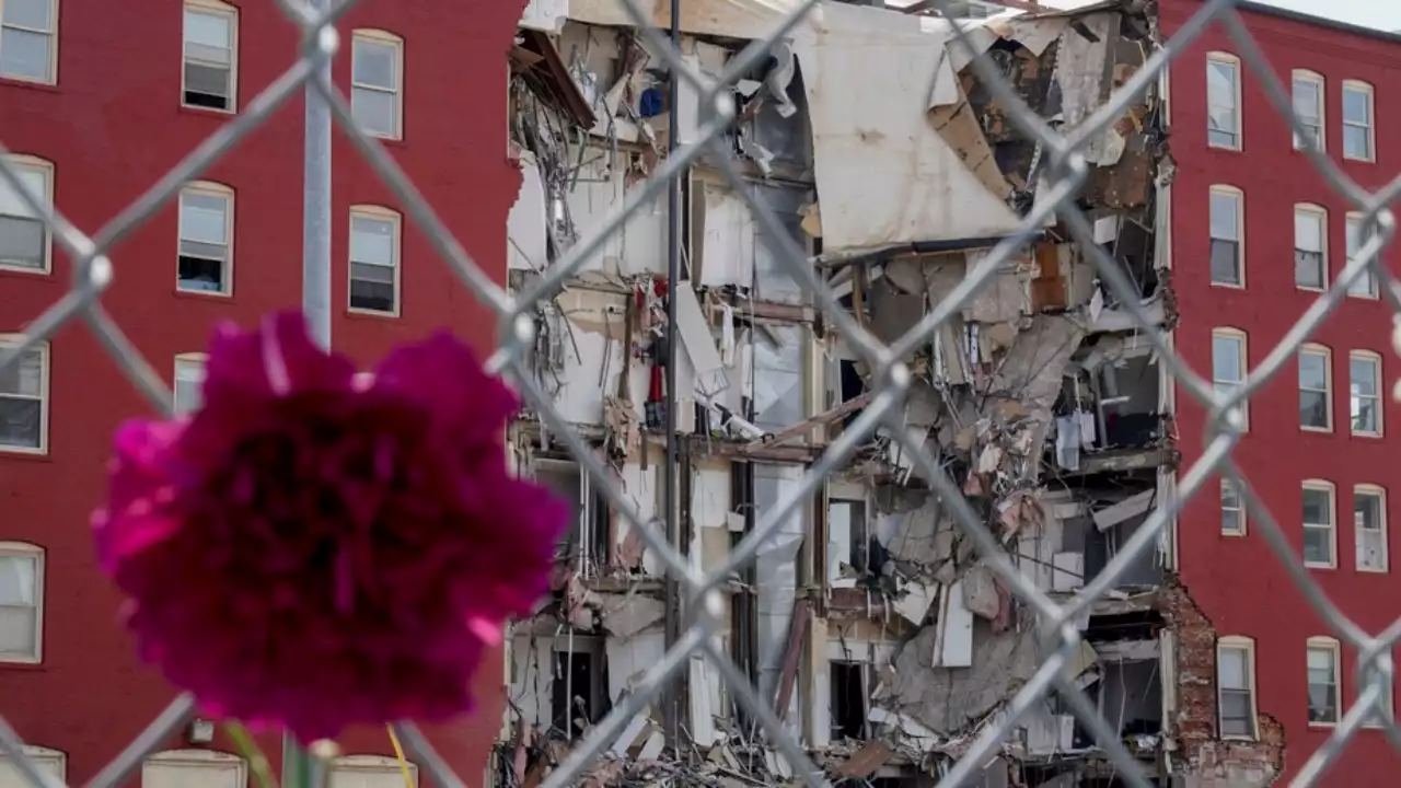 Davenport, Iowa apartment building collapse: Woman freed after leg is amputated