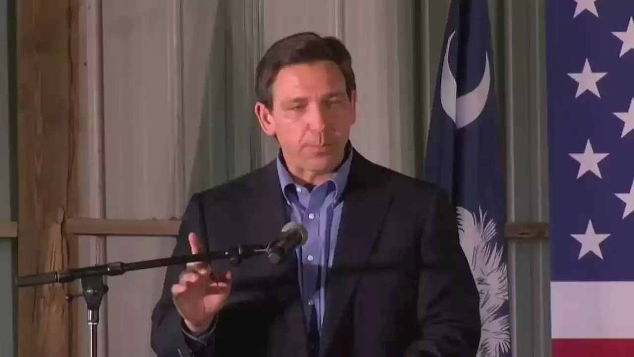 Crowd erupts with applause after DeSantis fires back at heckler who called him 'f------ fascist'