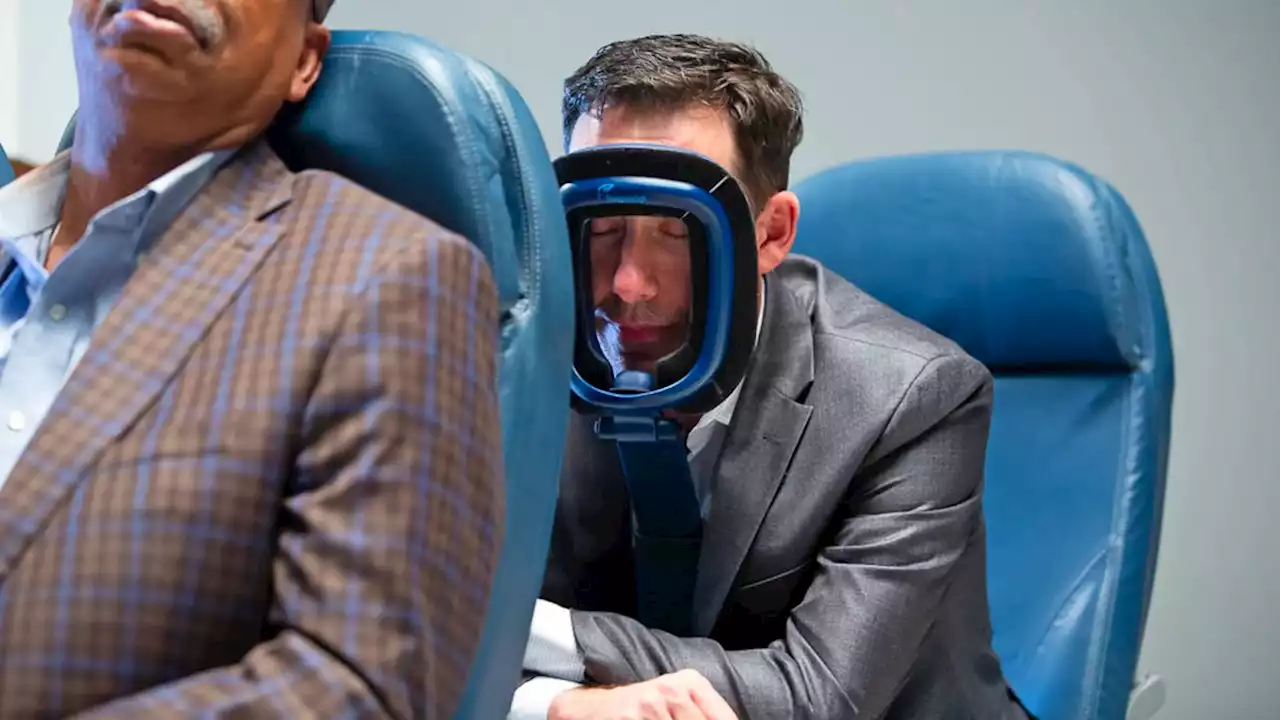 Would You Pay $165 To Faceplant Yourself to Sleep on Your Next Plane Ride?