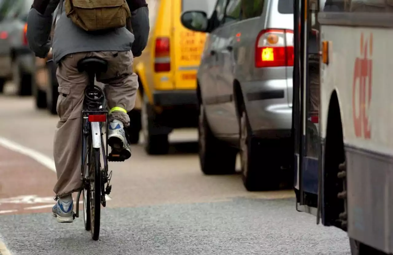 Fine for motorist who knocked cyclist off his bike