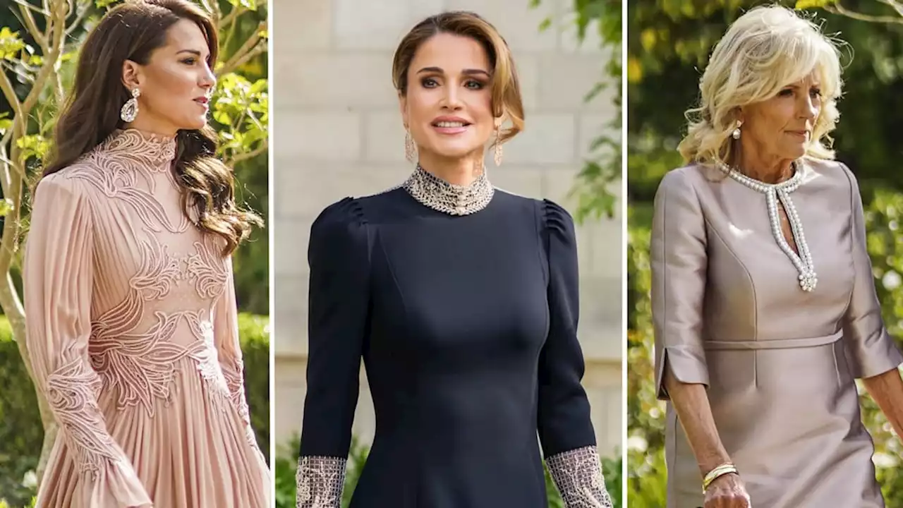 Best dressed guests at the royal Jordanian wedding: Queen Rania, Jill Biden, and more