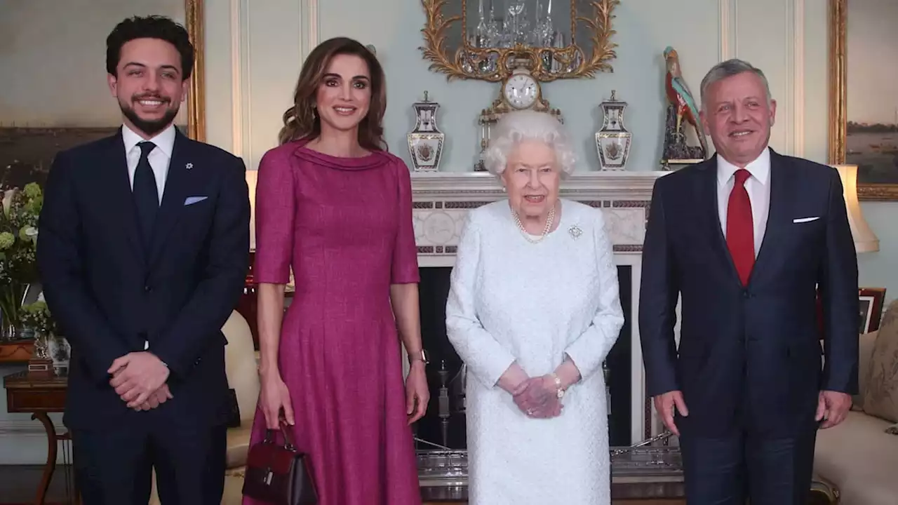 The incredible nod to the late Queen and Prince Philip at Prince Hussein's royal wedding