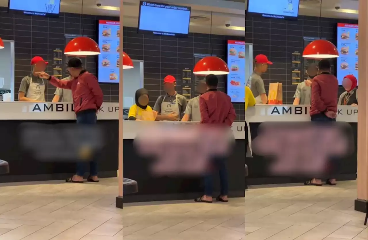 (Video) Hangry Customer Yells At McDonald’s Staff Over Missing Cheeseburger - Hype MY