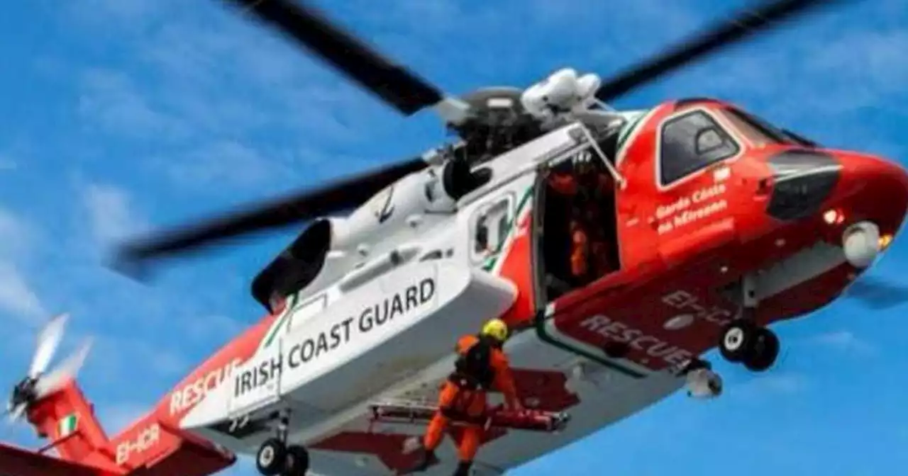 Rescue operation under way off south west coast after trawler runs aground