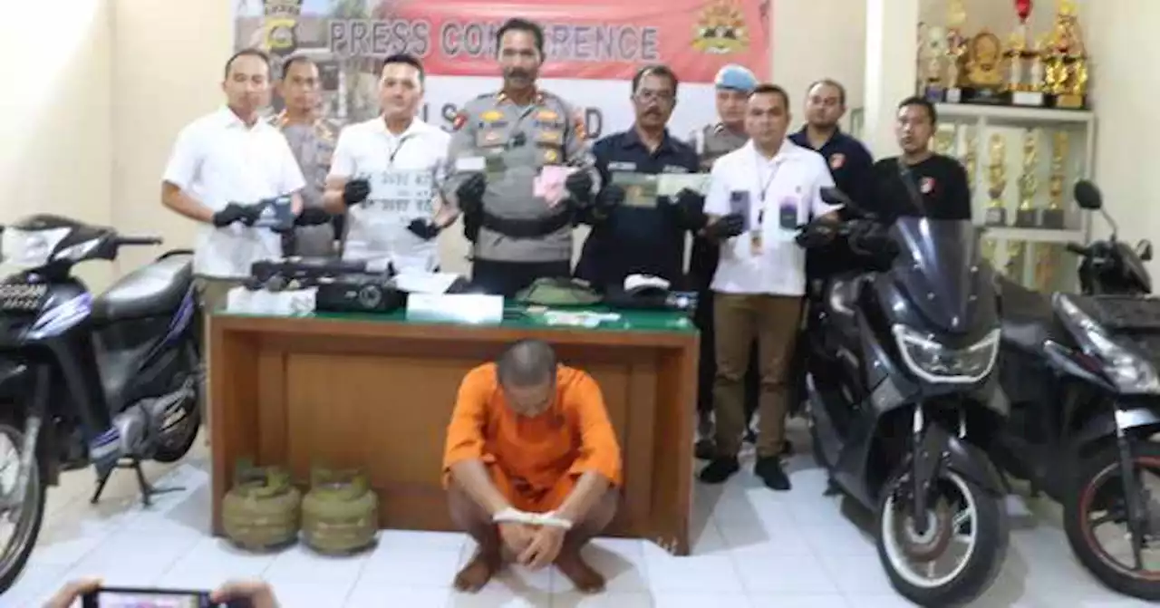 Beraksi Curanmor Lagi, Maling Kendaraan Dinas Polisi di Pos Tohpati akhirnya Tertangkap