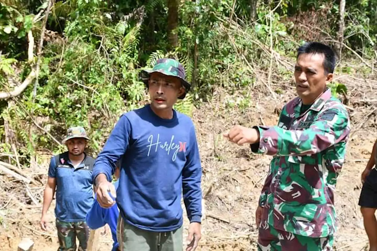 Dandim 0213/Nias Monitoring Kegiatan TMMD di Kabupaten Nias Barat