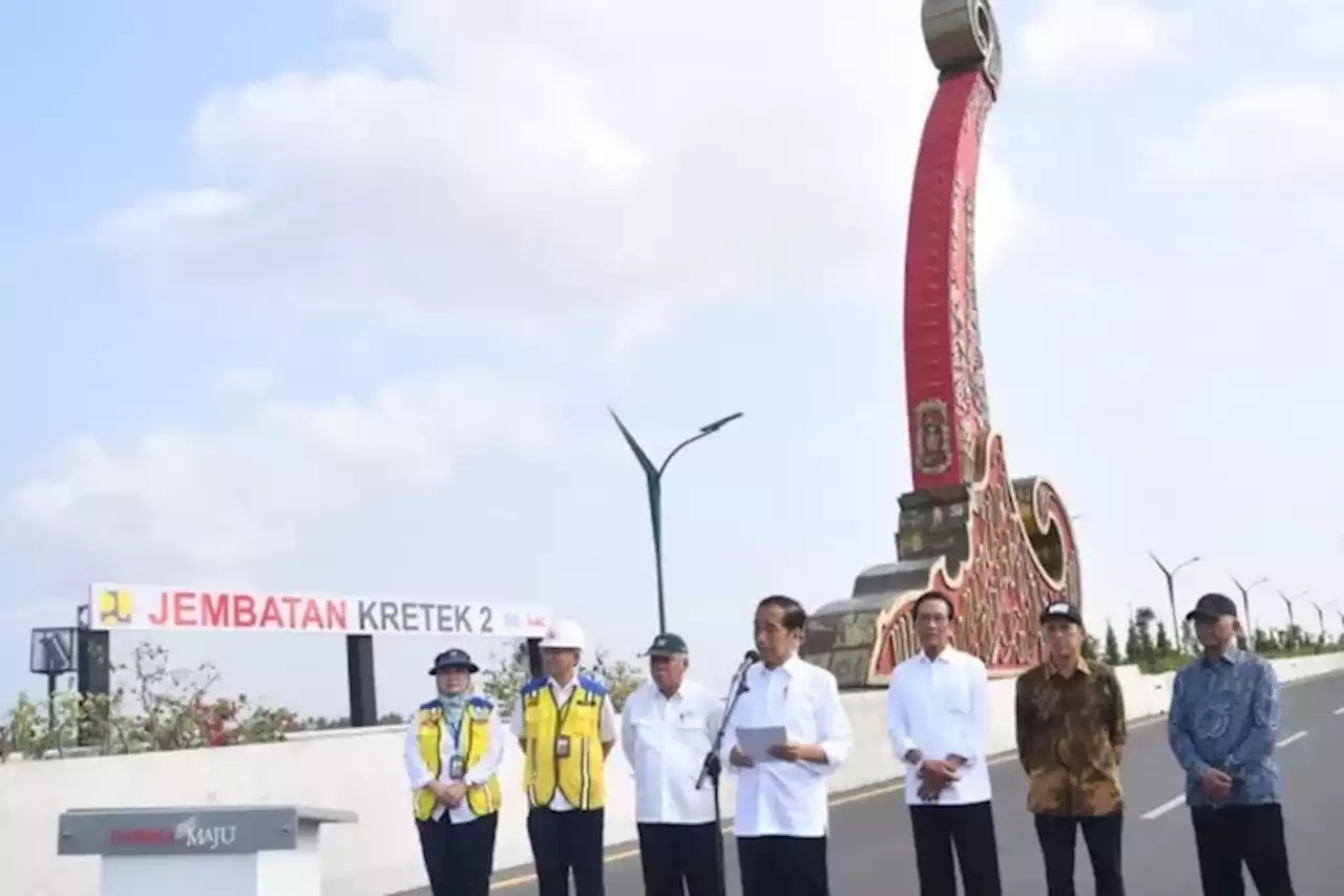 Jembatan Kretek 2 di Jogja Diresmikan Jokowi, Nilai Investasi Capai Rp 364 Miliar - Jawa Pos