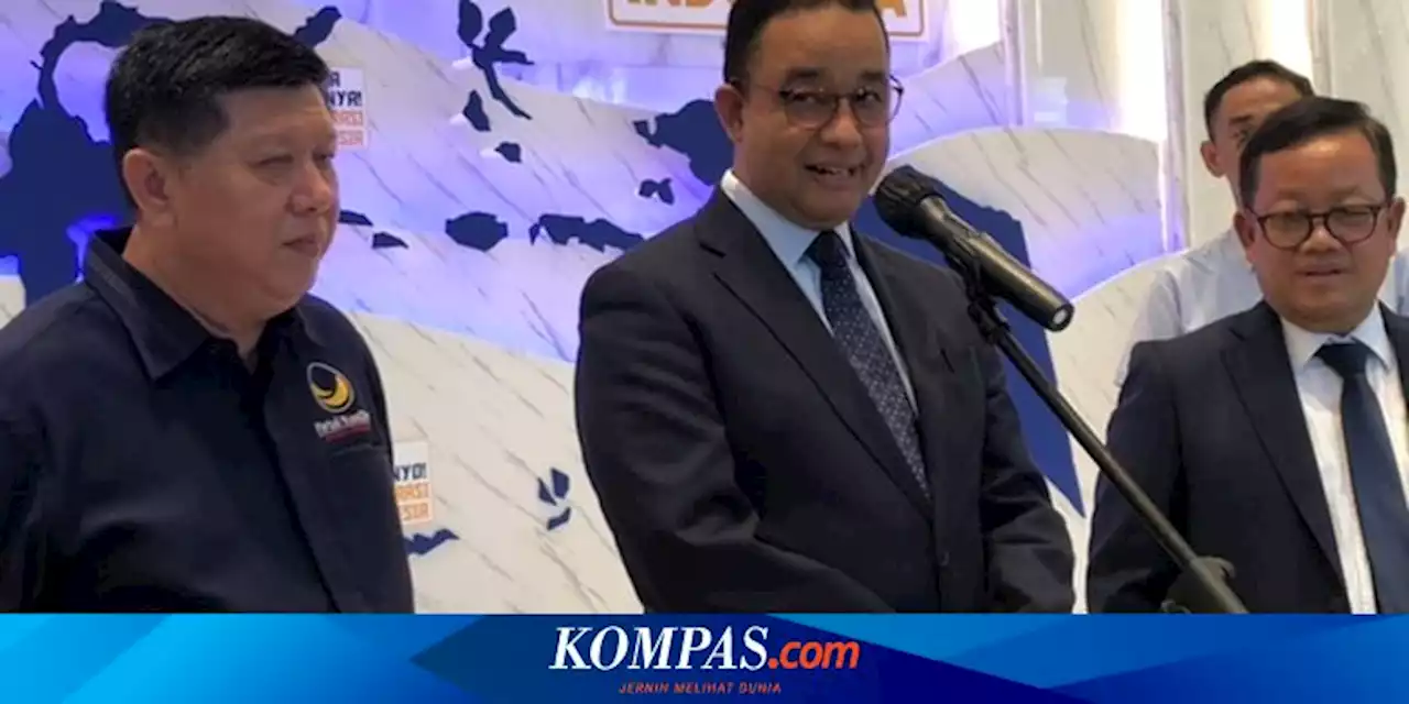 Anies Benarkan Sudah Kantongi Satu Nama Cawapres