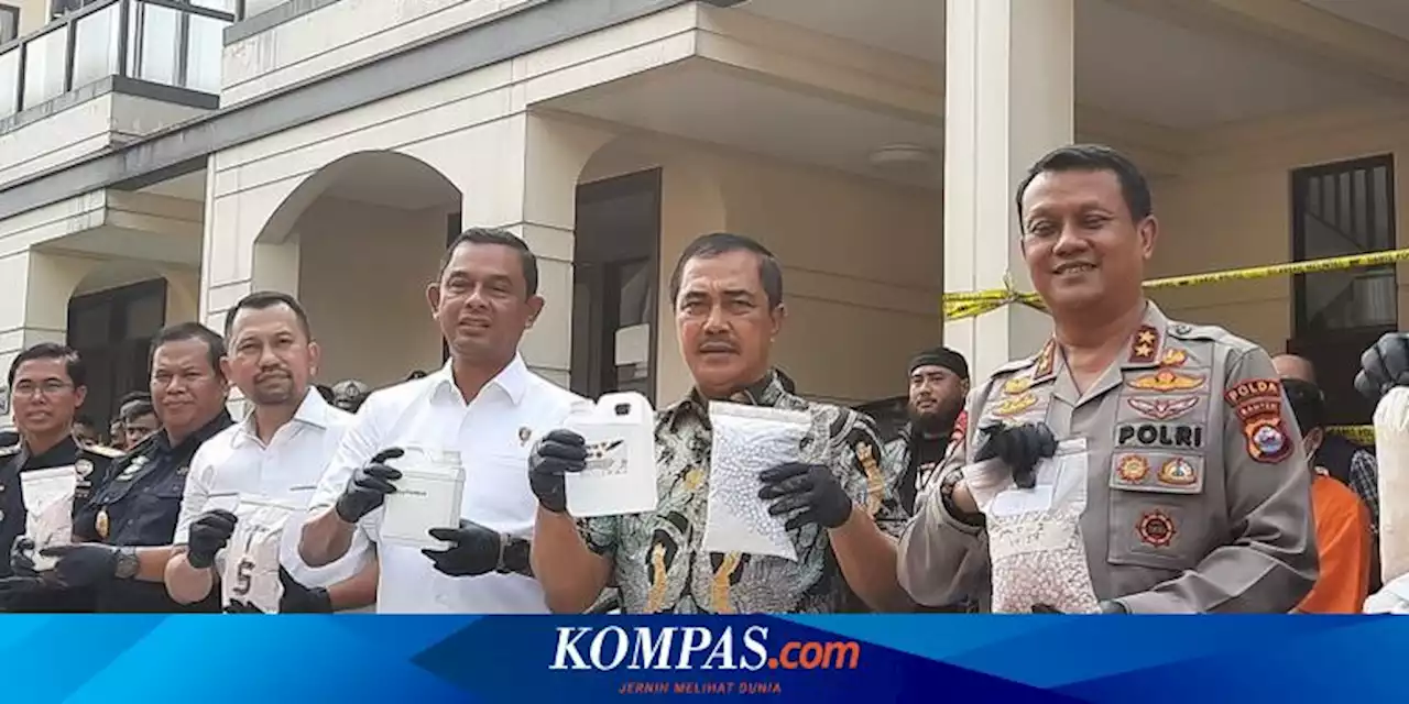 Peran Tersangka Pabrik Narkoba Tangerang dan Semarang, dari 'Koki' sampai Pencetak Ekstasi