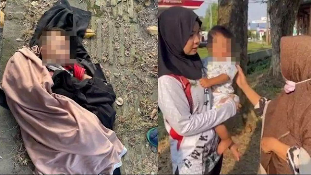 Bayi Satu Tahun Ditemukan di Depan SPBU di Palembang, Tidur sambil Pegang Dot Kosong