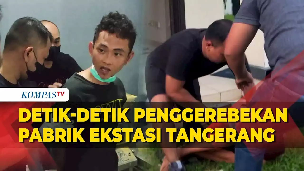 Detik-detik Penggerebekan Pabrik Ekstasi di Tangerang, Kabareskrim Ungkap Temuan