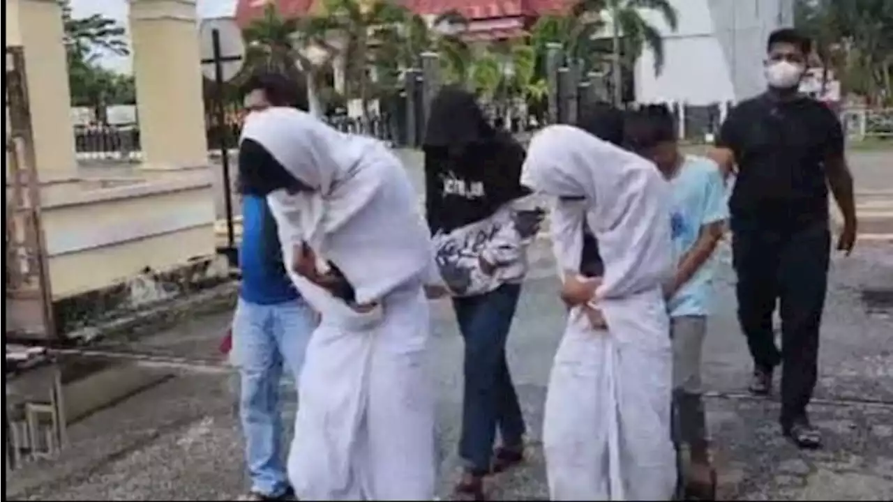 Ngeprank Warga dengan Kostum Pocong, 5 Remaja di Bengkalis Ditangkap Polisi