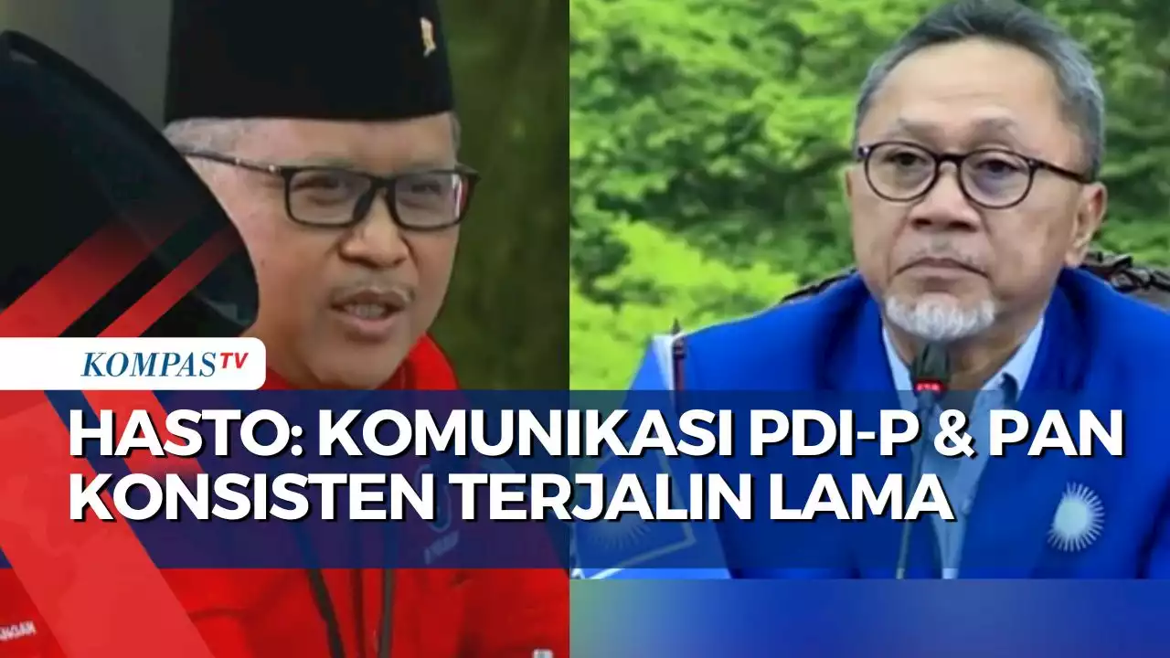 Sebut Komunikasi dengan PAN Konsisten, Hasto: Sementara yang Lain Baru Mendekat