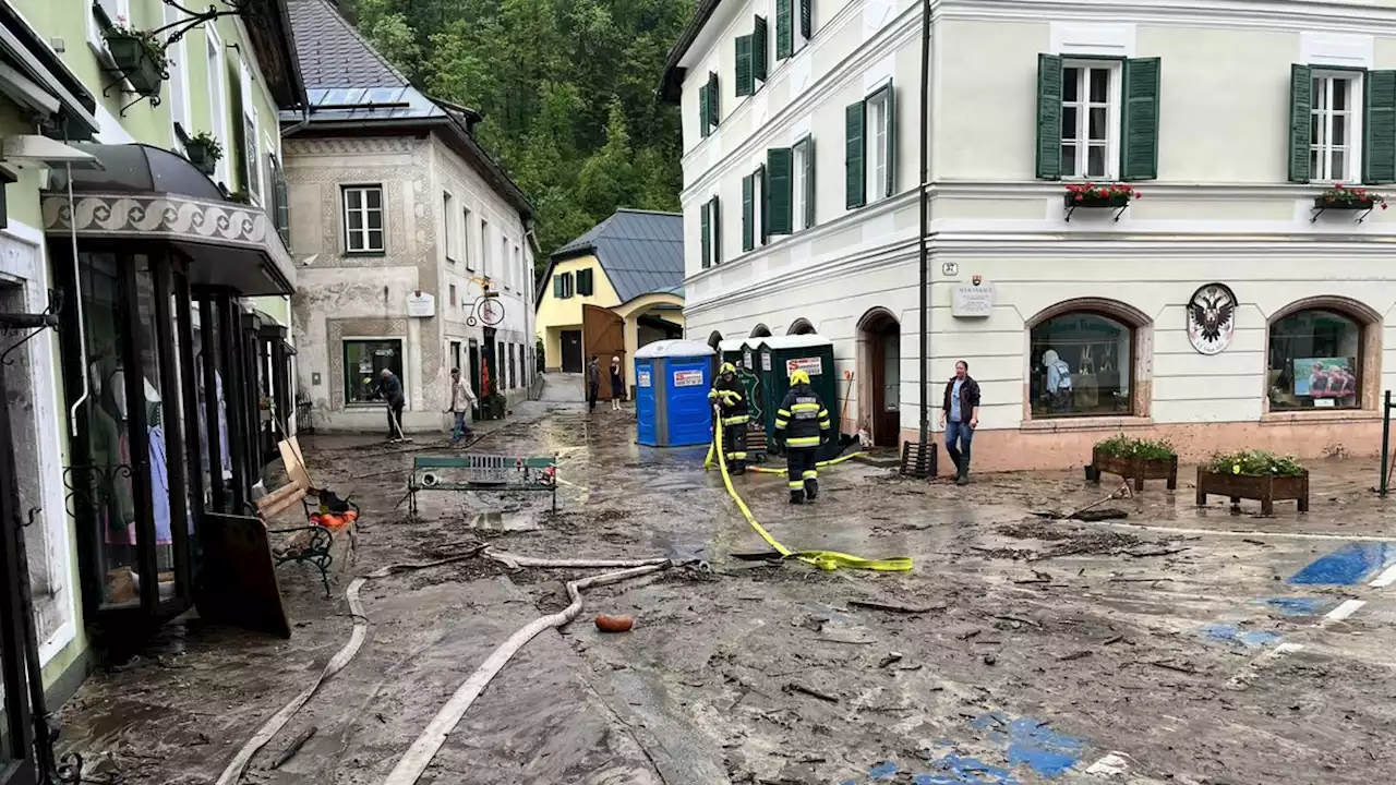 Bad Aussee: Hochwasser wie zuletzt im Jahr 1985