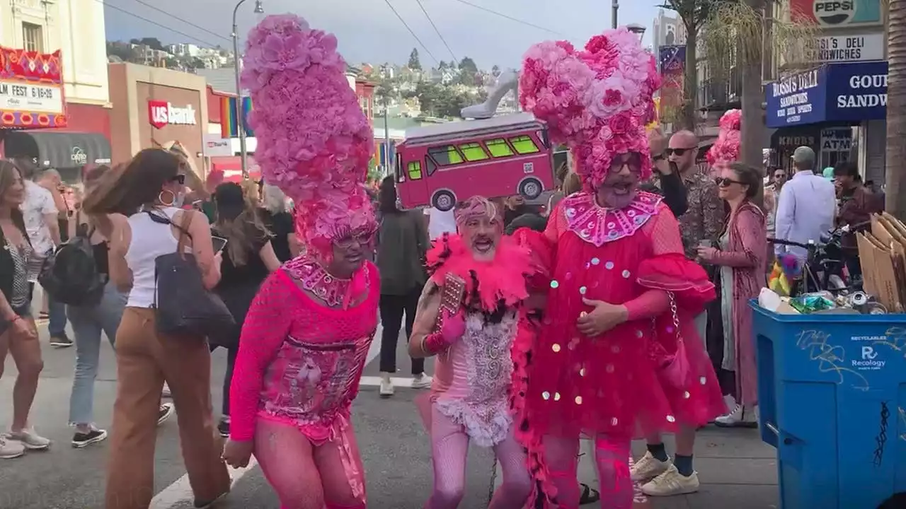 San Francisco kicks off Pride month with flag-raising, Jane Fonda, parade