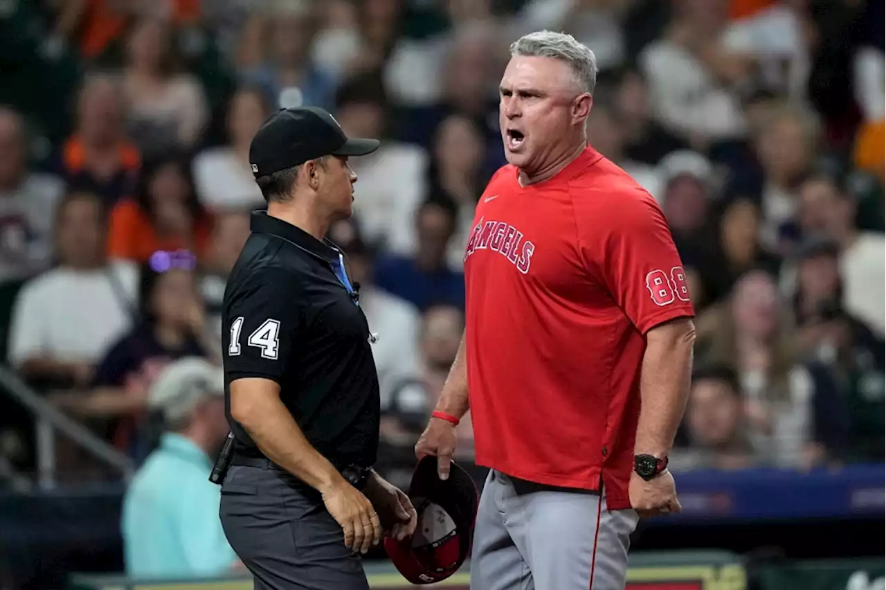 Critical call goes against Angels in loss to Astros