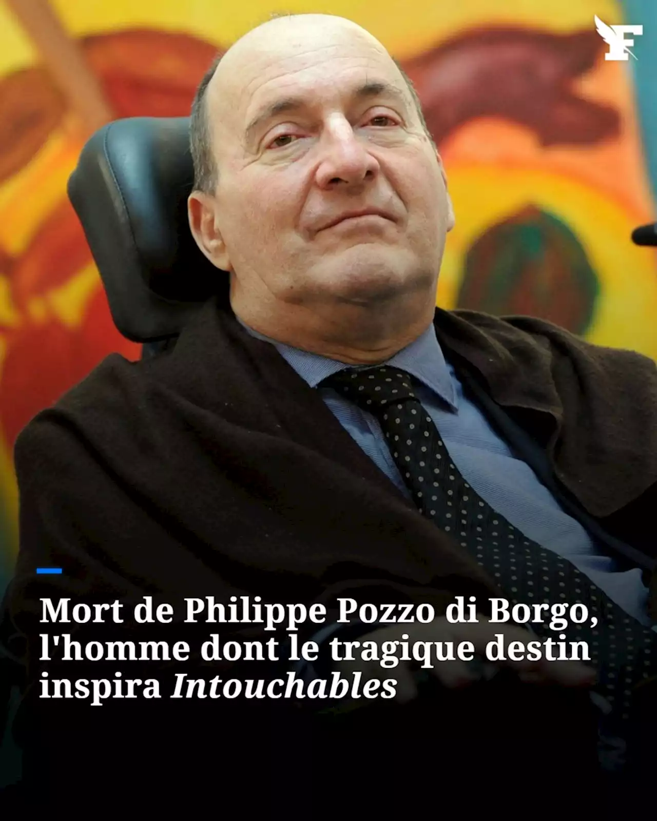 Mort de Philippe Pozzo di Borgo, l'homme dont le tragique destin inspira Intouchables