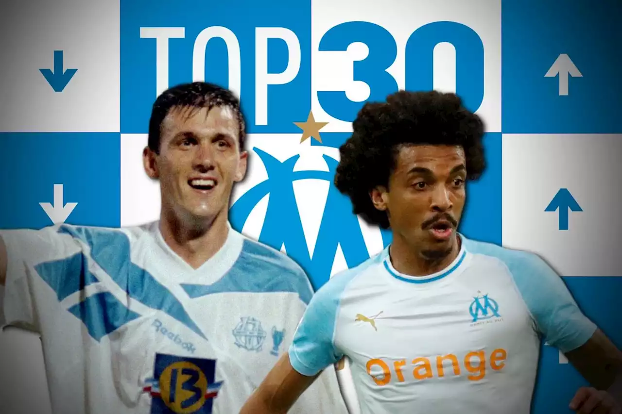 Top 30 de l'OM depuis 1993 (1/6) - Du 30e au 26e : Cascarino et Luiz Gustavo, les tauliers