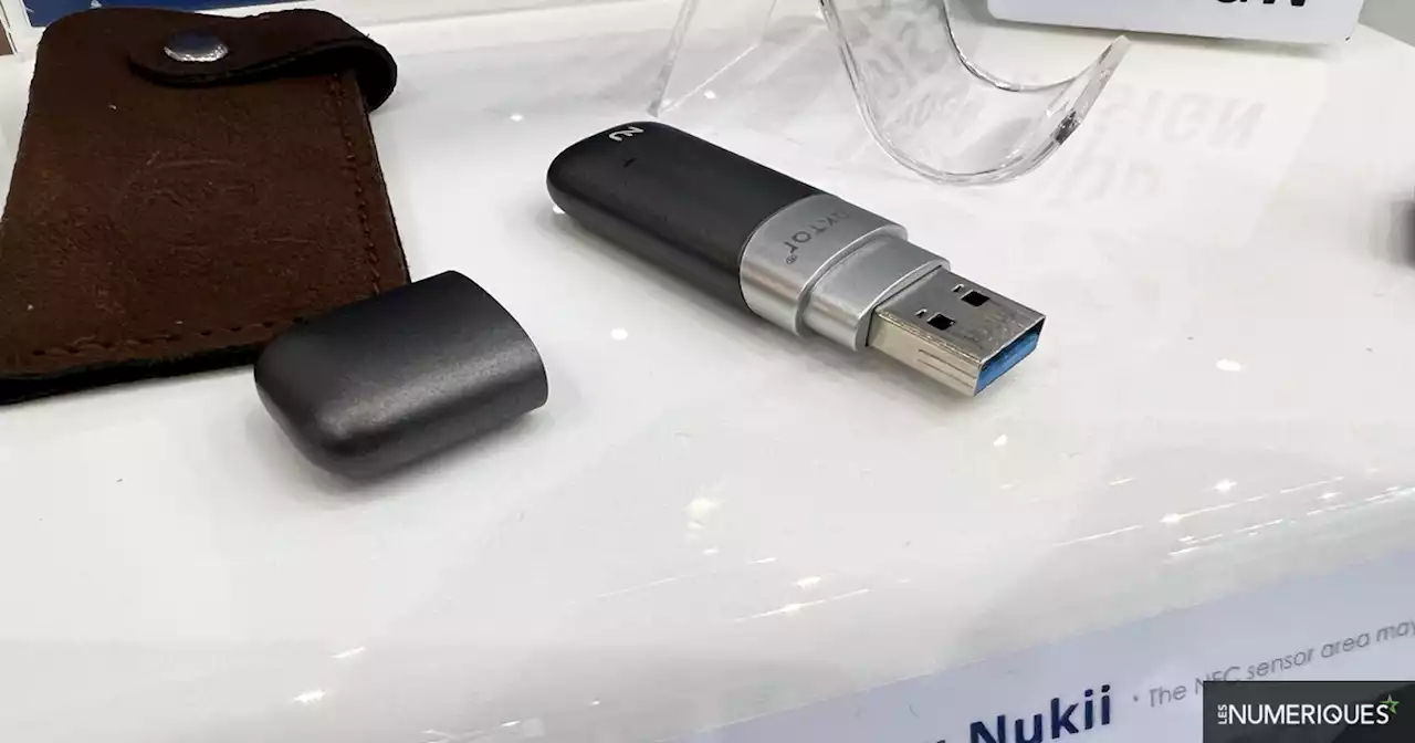 Computex 2023 – Maktar Nukii : une clé USB dont l'accès est protégé par un smartphone