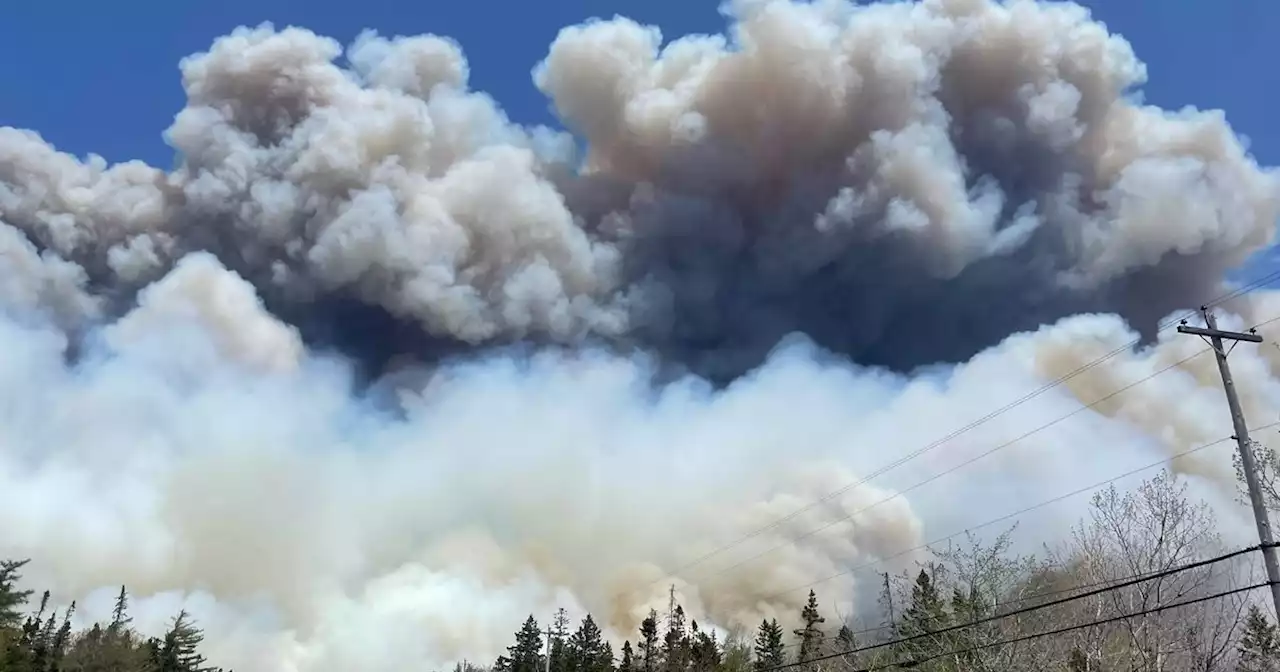 Vague de chaleur et incendies dans l'est du Canada